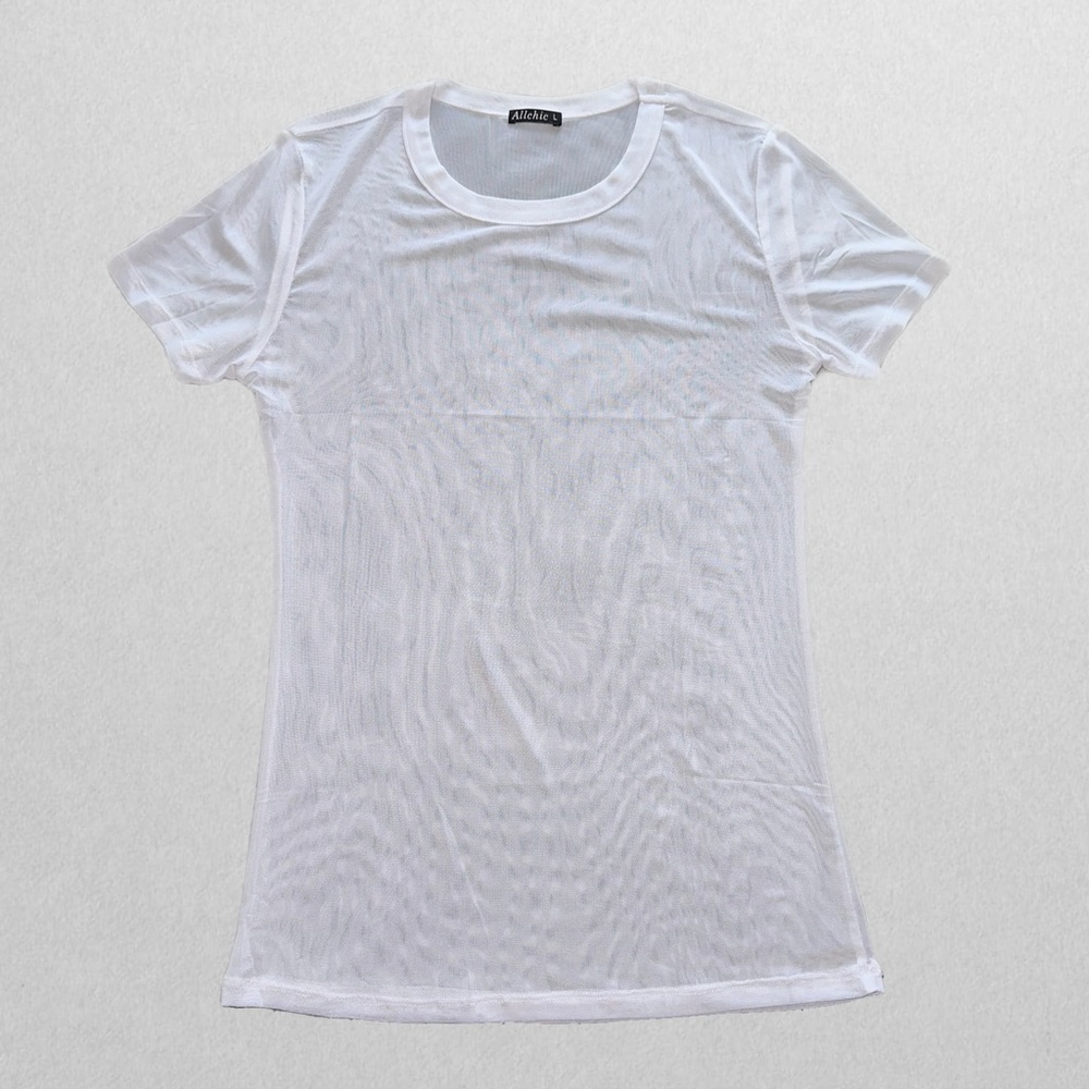 Allchic mesh tee